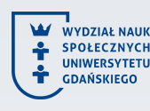 Wydział Nauk Społecznych Uniwersytet Gdański
